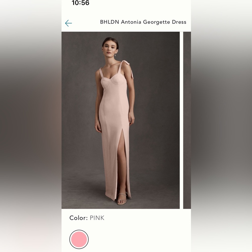 Bhldn Antonia georgette dress